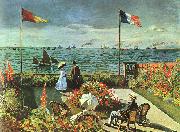 Claude Monet Terrace at St Adresse oil painting